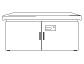 屏蔽机桌